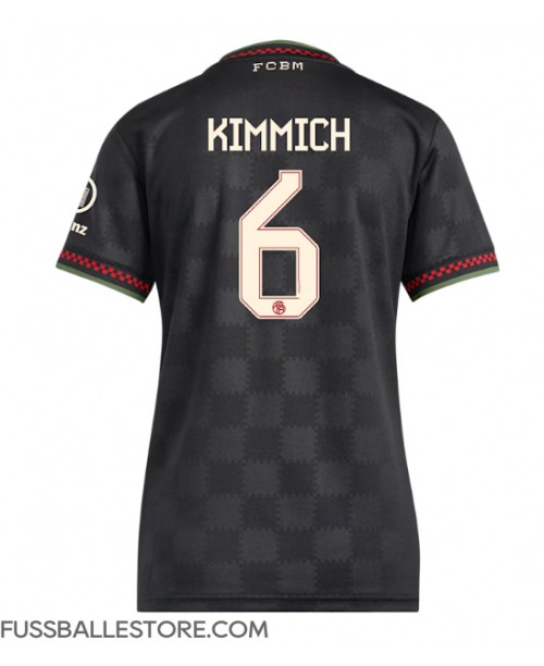 Günstige Bayern Munich Joshua Kimmich #6 3rd trikot Damen 2025-26 Kurzarm Günstige Bayern Munich Joshua Kimmich #6 3rd trikot Damen 2025-26 Kurzarm